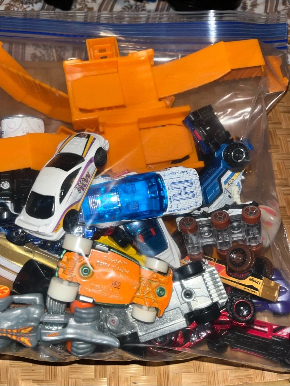 Hot wheels mystery bag